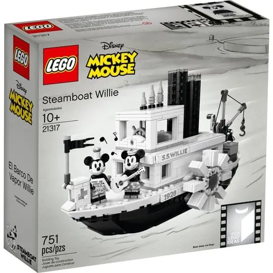 LEGO Ideas 21317 Steamboat Willie - Disney Mickey Mouse