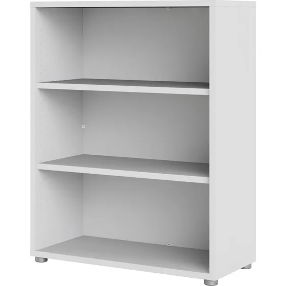 Vesterholm Prima Bogreol - Hvid, 89x40x113 cm