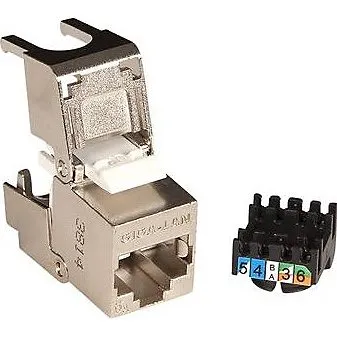 GIGA-LAN PRO Keystone Kat6A FTP Flip Jack