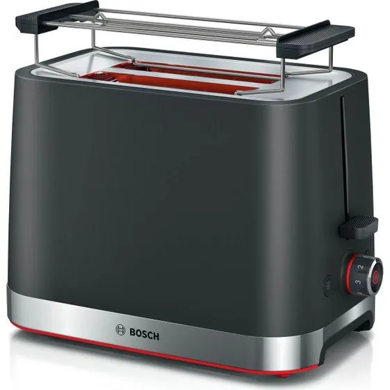 Bosch TAT4M223 MyMoment brødrister 2-skiver, 950 W, sort/stål