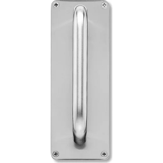 Randi 7590 Line18 skydedørshank, ø18 x 125 mm, børstet rustfrit stål