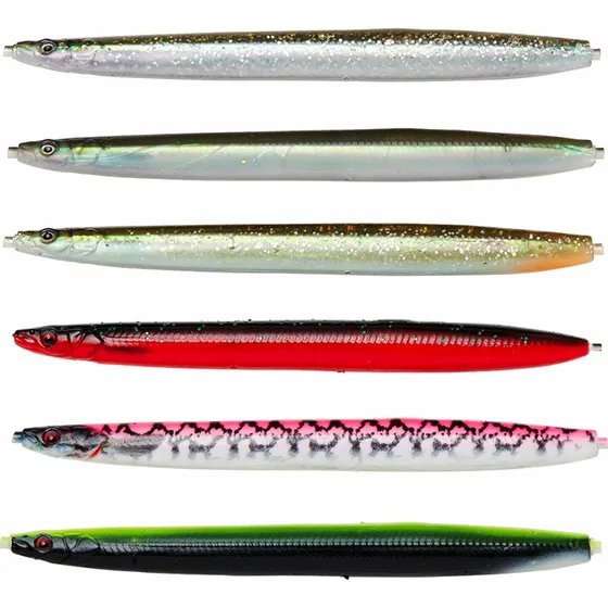 Savage Gear 3D Soft Line Thru Sandeel - 20g - 12,5cm - Sandeel Ghost