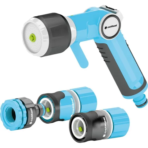 Cellfast ERGO Multifunktionel Spule- og brusepistol, 1/2"-5/8"