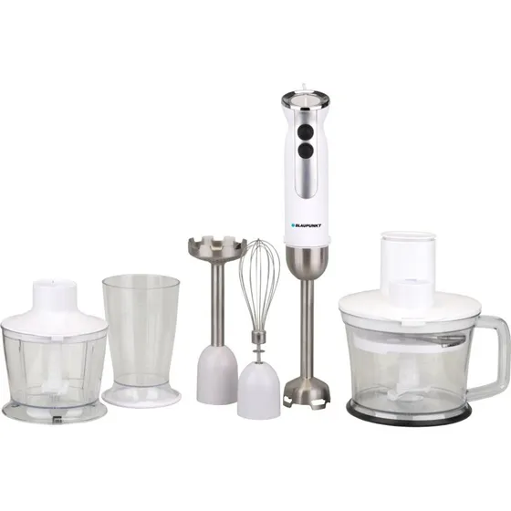 Blaupunkt HBD801WH Stavblender sæt, 1000W, Hvid