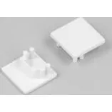 DIOFLEX endestykke COZY12 hvid (2 stk.)