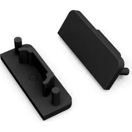 DIOFLEX SURFACE14 gen2 Endestykke sort (2 stk.)