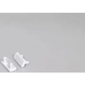 DIOFLEX endestykke BEGTON12 hvid (2 stk.)