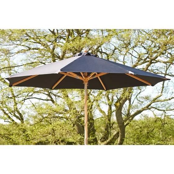 House Nordic Austin Parasol - Sort - Ø:300cm