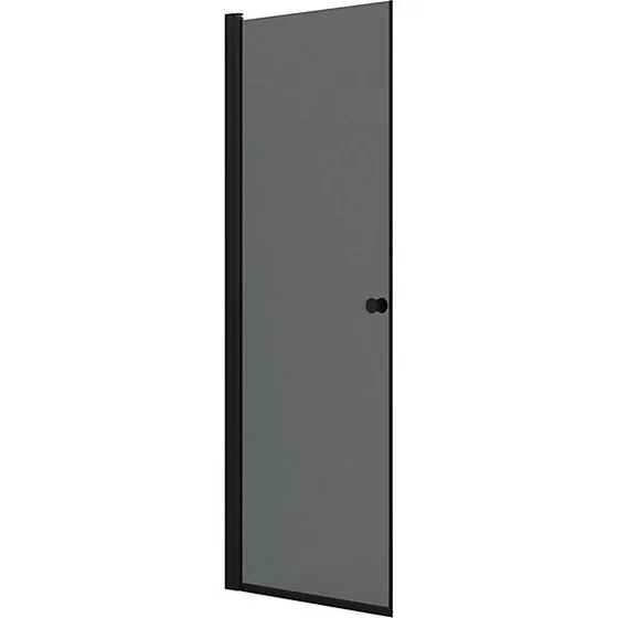Dansani Brusedør Match Model A 200x77-79cm Sort/Tonet glas