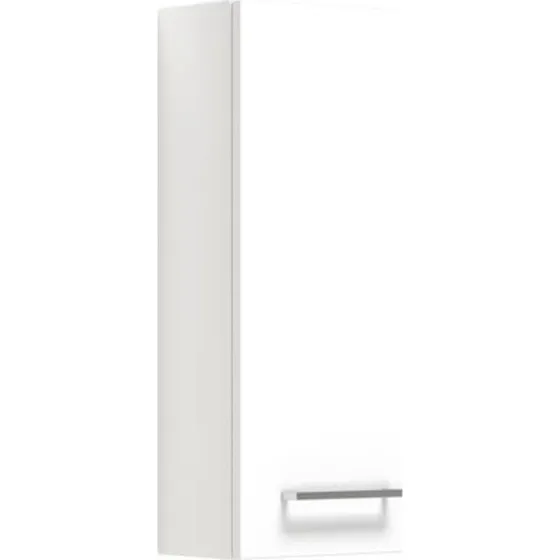 Dansani Mido+ vægskab, 30x70 cm, venstre, hvid højglans