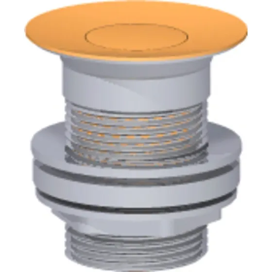 Dansani Calidris bundventil, push-open, messing