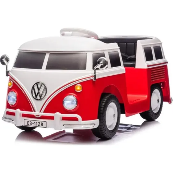 VW T1 12V Retro Elbil med lædersæde