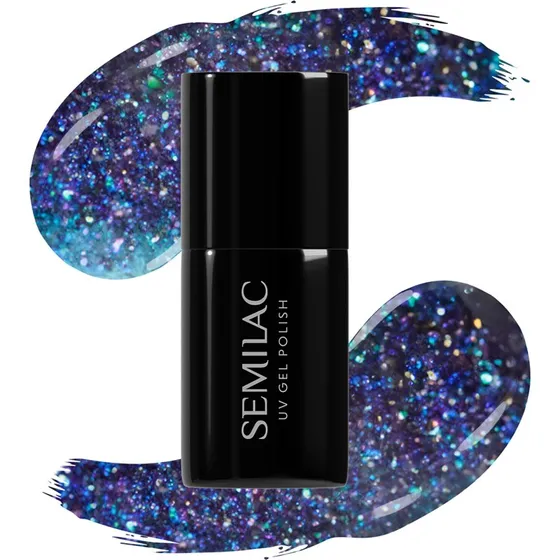 Semilac UV Gel Polish 826 Virtual Blue 7ml