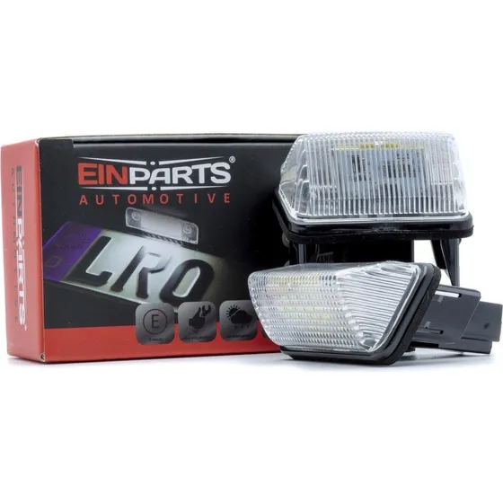EINPARTS LED Nummerpladelys til Toyota Auris & Corolla (6000K)