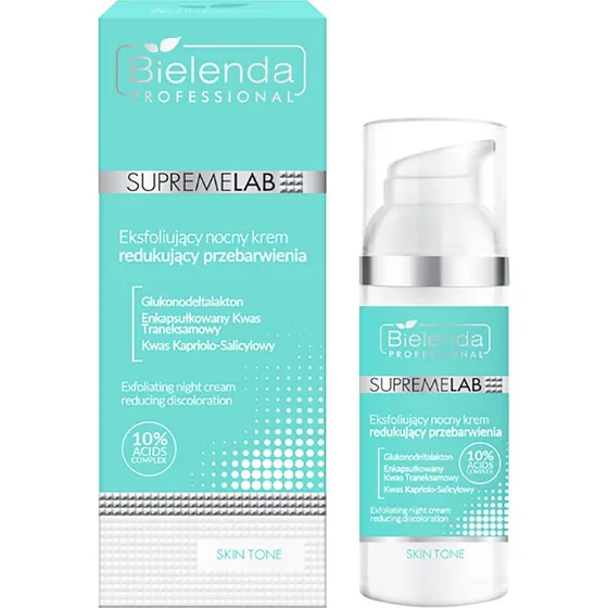Bielenda Professional Supremelab Skin Tone Exfoliating Night Cream 50ml