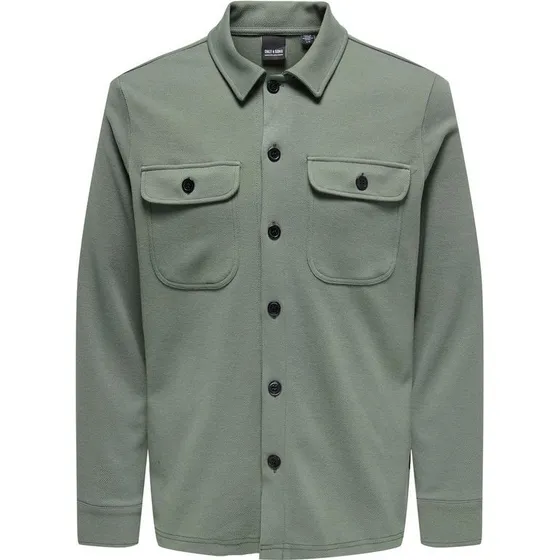ONLY & SONS Overtrøje i Castor Grey til Herre