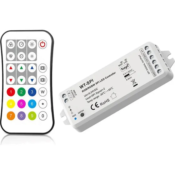 RGBIC+WW Controller med fjernbetjening til Smart Home belysning