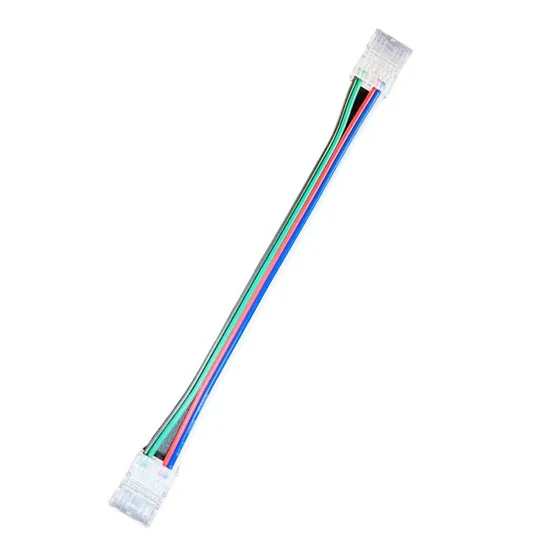 LED strip samler med ledning - 12mm, RGB+CCT COB, IP20, 5V-24V