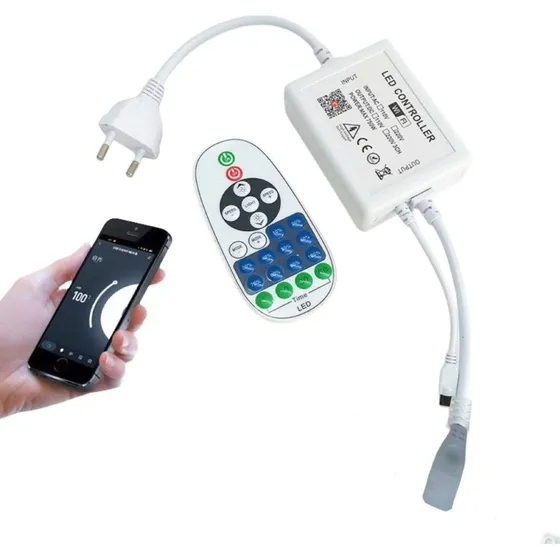WiFi Smart Home dæmper til 230V Neon COB (max 50 m) med memory
