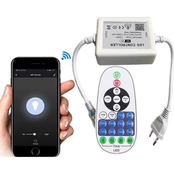 WiFi Smart Home Dæmper til 230V (Type X-2) med Memory Funktion