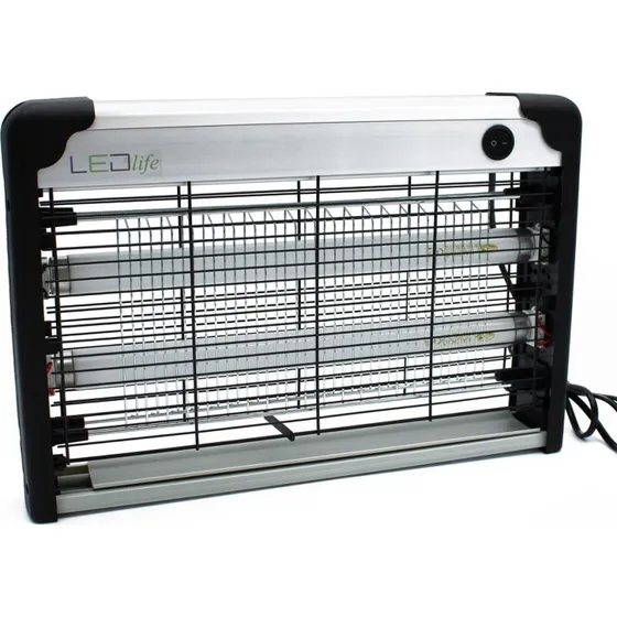 LEDlife insektlampe 2x10W UV-lys - dækker ca. 80m2