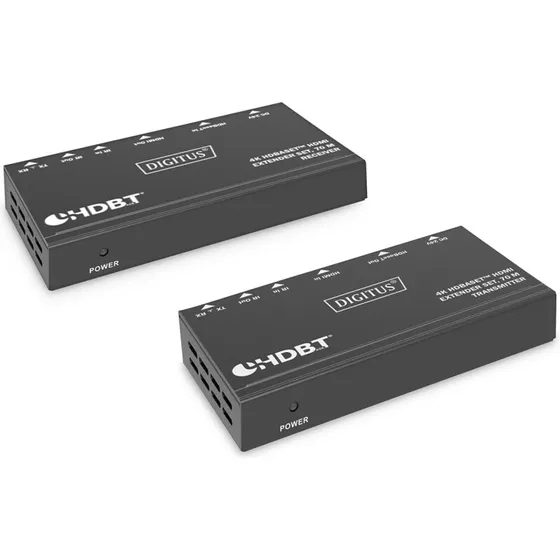 DIGITUS DS-55520 HDBaseT HDMI Extender Sæt 4K (70 m)