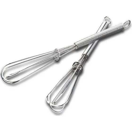 Funktion Piskeris mini 2 stk - 13 cm i rustfrit stål