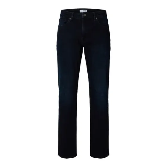 SLH196 Straight Cleo Flex BB 614 Jeans - Rinse Wash
