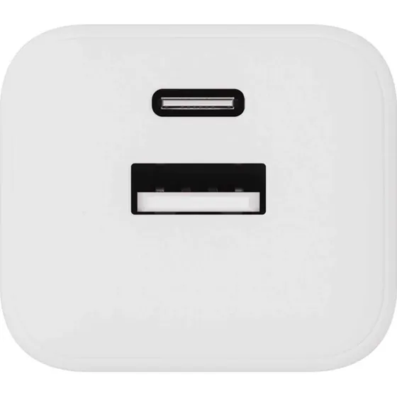 Vivanco USB-C vægoplader med GaN - 35W dobbelt port