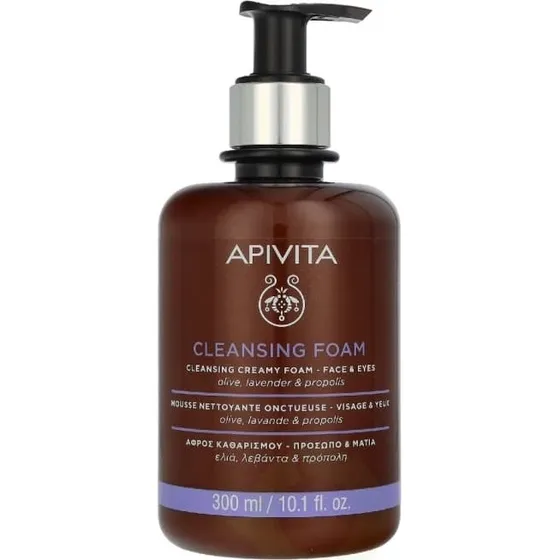 Apivita Face & Eye Foam Cleanser 300 ml