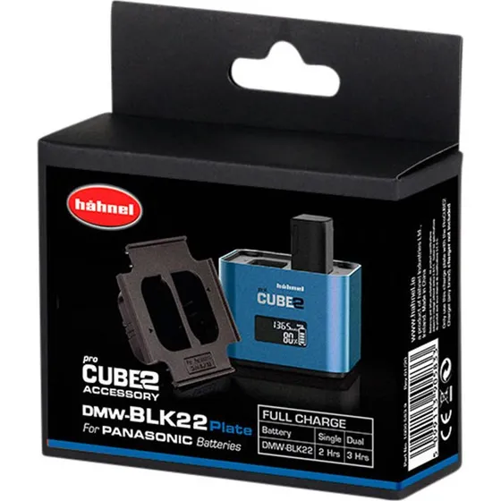 Hähnel ProCUBE 2 Plate til Panasonic DWM-BLK22 batteri