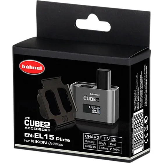 Hähnel ProCUBE 2 Plate til Nikon EN-EL15 batteri