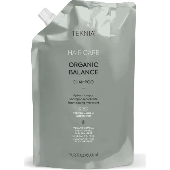 Lakme Teknia Organic Balance Refill Shampoo 600 ml