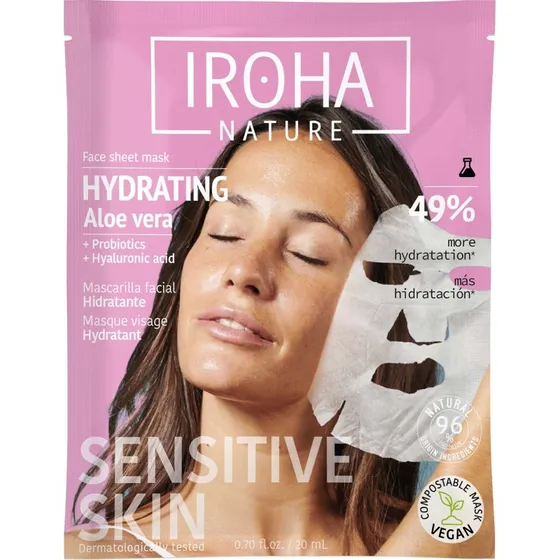 Iroha Nature Hydrating Aloe Vera Face Sheet Mask