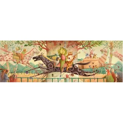 Djeco Galleri-puslespil Den fantastiske tur, 100 brikker