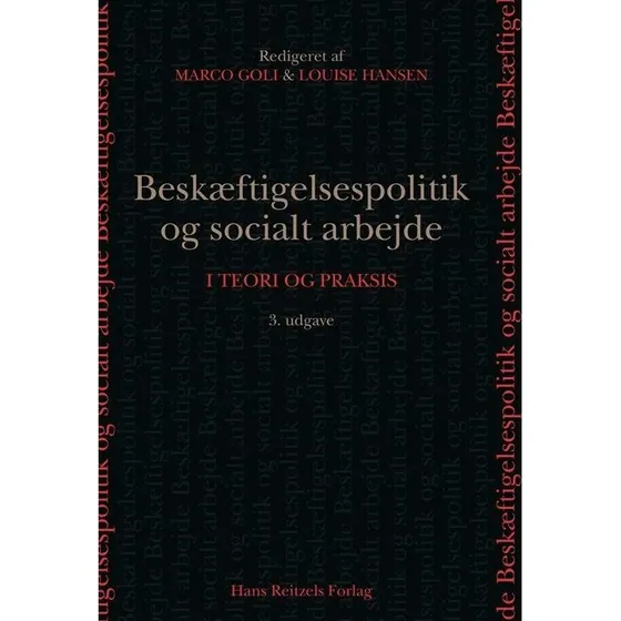 Beskæftigelsespolitik og socialt arbejde - Bent Greve m.fl.