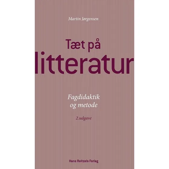 Tæt på litteratur - Martin Jørgensen - Bog