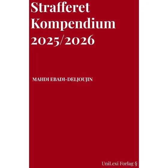 Strafferet Kompendium - Mahdi Ebadi-Deljoujin