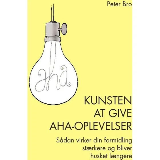 Kunsten at give AHA-oplevelser - Peter Bro - Bog