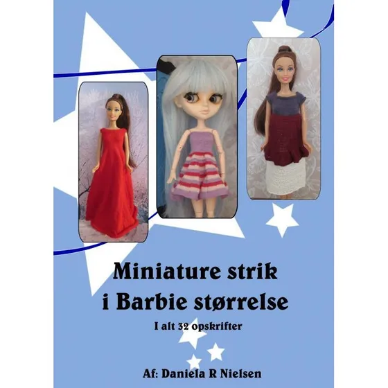 Miniature strik i Barbie størrelse - Daniela Nielsen