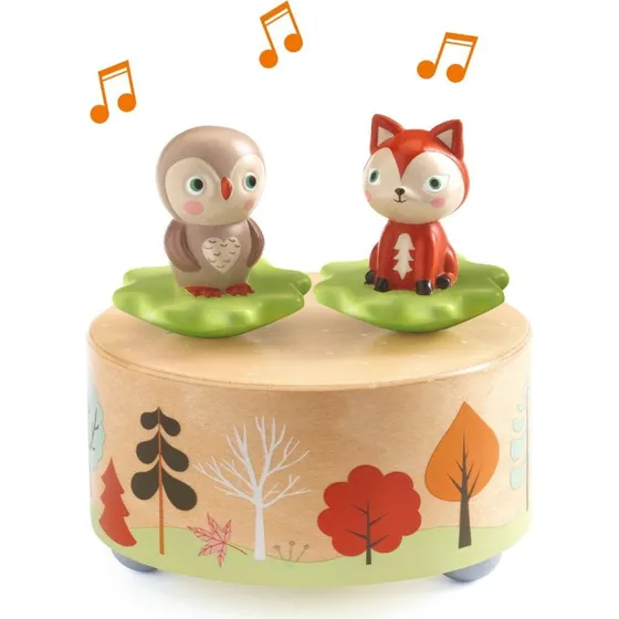 Djeco Melodiæske, Skovens Melodier – ugle & ræv