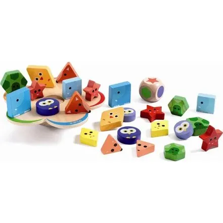 Djeco SwingoBasic balancespil (træ, 24 dele)