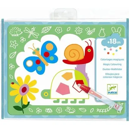 Djeco Magisk farvelægning – Hvem gemmer sig?