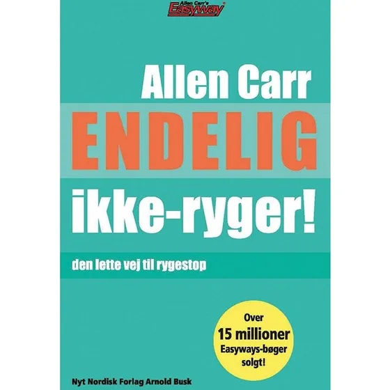 Allen Carr: Endelig ikke-ryger - Bog