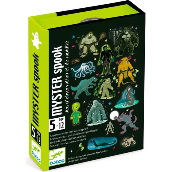 Djeco Kortspil Myster Spook (observationsspil)