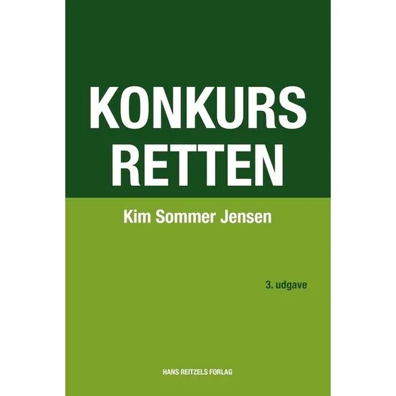 Konkursretten - Kim Sommer Jensen - Bog