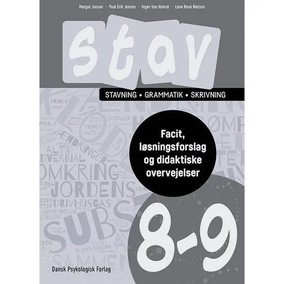 STAV 8-9 - Facit, løsningsforslag og didaktiske overvejelser