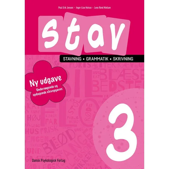 STAV 3 - Stavning, grammatik, skrivning 3. klasse