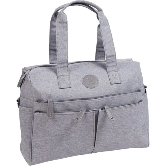 Easygrow Mama Bag Pusletaske – Grå, 42x29x18 cm