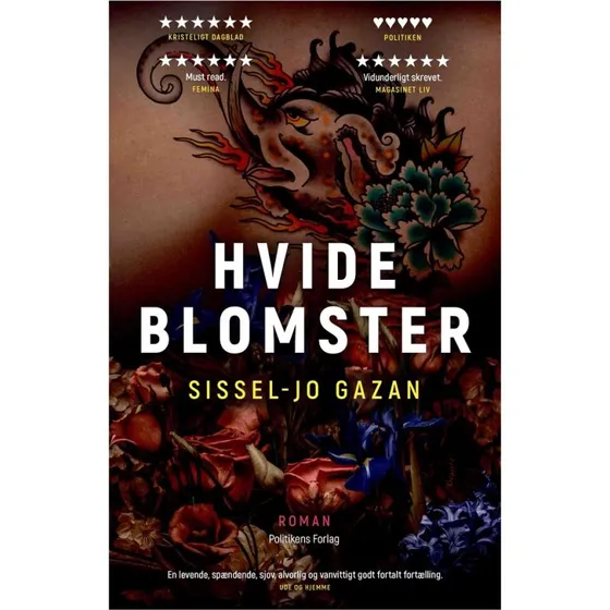 Hvide blomster af Sissel-Jo Gazan